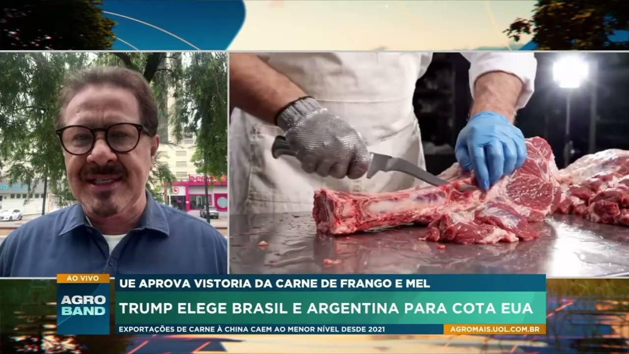 Carne, frango e mel: Brasil acompanha novas medidas dos EUA e da União Europeia