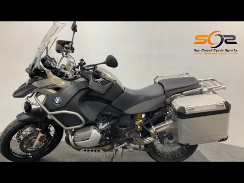 09-13 BMW R1200GS Adventure Front Engine Motor Crash Guard W/ PIAA