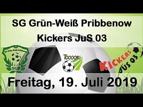 Vorbereitungsspiel 2019/20 // SG Grün/Weiß Pribbenow - Kickers Jus 03 2:6 ( 1:2 )