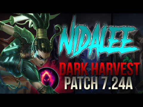 Unranked to Diamond: Carry Gold with Dark Harvest Nidalee (Patch 7.24a)