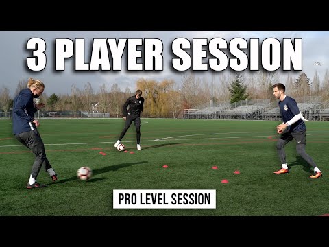 Professional Players' Full Offseason Training | Drills for 3 Players