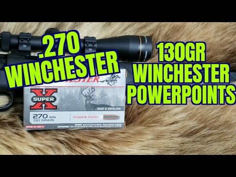 .270 130gr Winchester Powerpoints Review