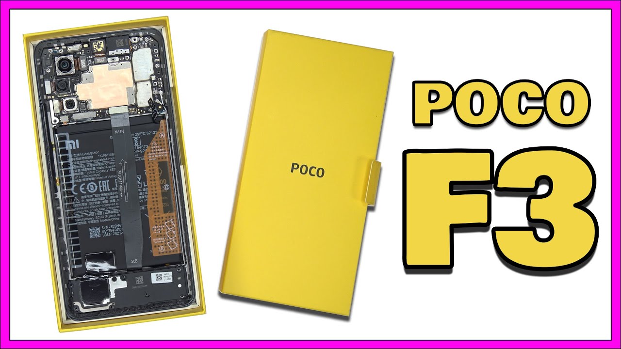 POCO F3 / Redmi K40 Disassembly Teardown Repair Video Review