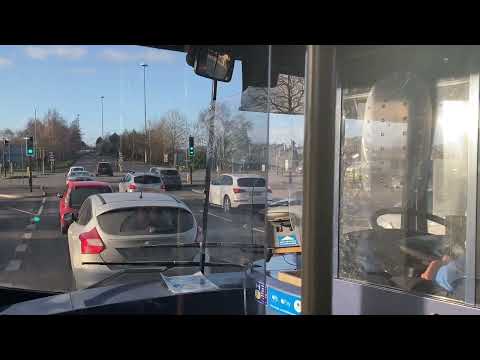 Windscreen view | Stagecoach West Route 8 Abbeymead - Gloucester