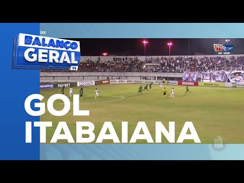Itabaiana vence Lagarto por 1x0 nesta quinta (16) - Balanço Geral Sergipe