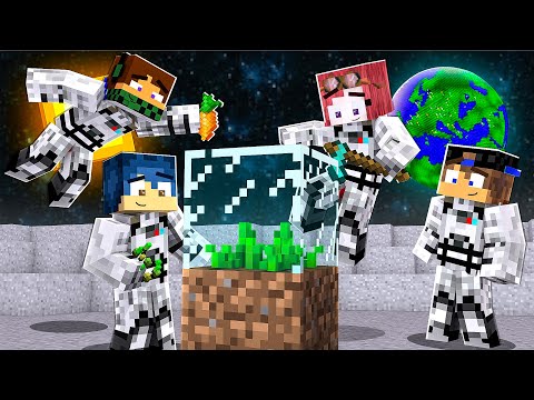 LA NOSTRA PRIMA COLTIVAZIONE SULLA LUNA! EP.3 - MINECRAFT *FINE DEL MONDO*