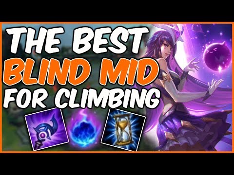 THE BEST MID TO BLIND PICK TO CLIMB! CHALLENGER SYNDRA - League of Legends