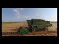 Wheat Harvest With JOHN DEERE 2258 ΘΕΡΙΖΟΑΛΩΝΙΣΜΟΣ ΣΙΤΟΥ PAPADOPOULOS NIKOLAOS