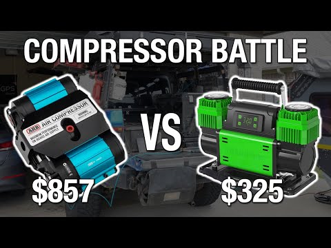 Morrflate 10-6 PSI Pro VS ARB Twin - Which dual air compressor is the fastest?