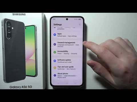 SAMSUNG Galaxy A56 5G: How to Turn On/Off Auto Spell Check