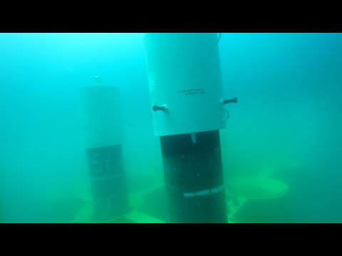 Oil rig ROV inspection