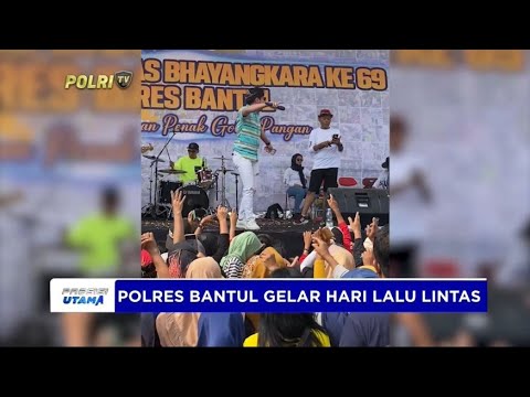 LIVE DIALOG - AKP I NENGAH JEFFRY PRANA WIDNYANA - POLRES BANTUL GELAR HARI LALU LINTAS