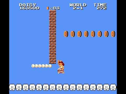 Super Mario Bros.: The Lost Levels Daisy Edition - World 2-1