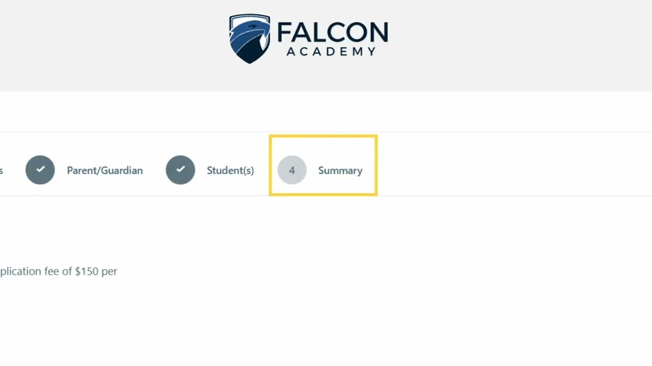 Falcon Academy - Admissions and Enrollment