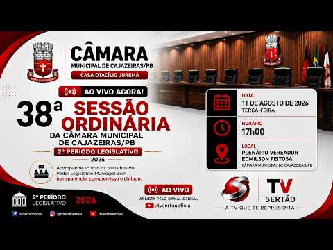 Câmara de Cajazeiras aprova 30 minutos grátis na Zona Azul e tem sessão marcada por fortes debates