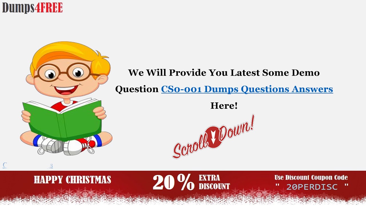 CS0-001 PDF Dumps CompTIA Dumps Questions | Dumps4free