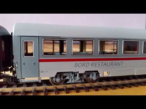 Presentation of the IR 473-2 Budapest Keleti - Bucharest North set, H0 scale