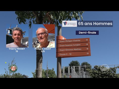 Championnat de France Individuelle 2025: Demi-finale +65 ans Hommes