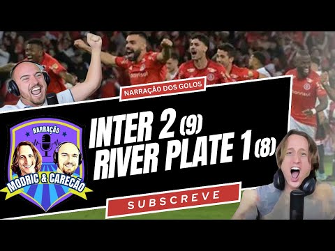 "GONZÁLEZ NO WC" E PORTUGAS LOUCOS COM INTERNACIONAL 2-1 RIVER PLATE