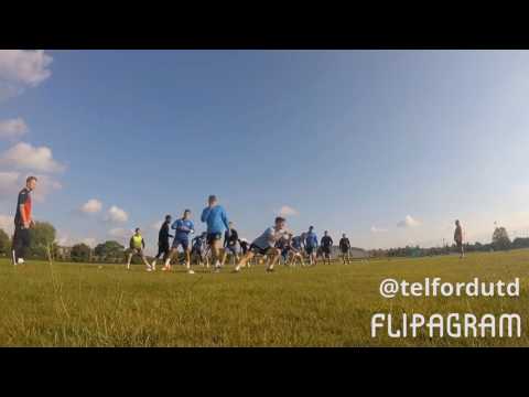 VIDEO: The Players train in preparation for the visit Of Shrewsbury Town.