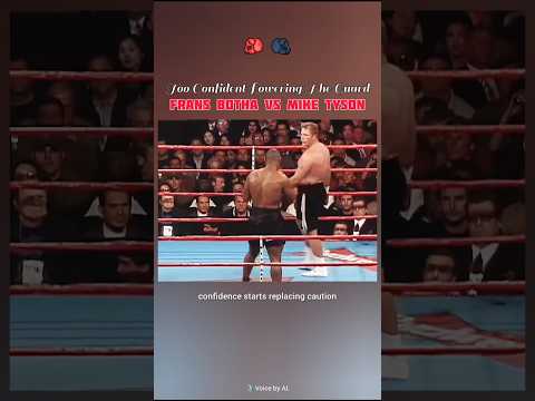 Lowering The Guard Too Confidently | Frans Botha vs Mike Tyson (1999)