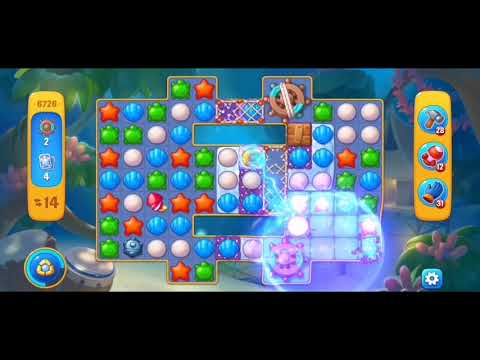 Fishdom 6726 Hard Level - NO 💣🧨💥