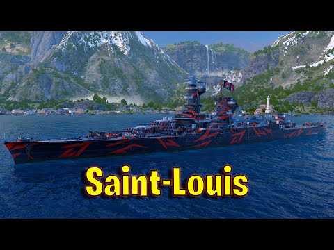 Meet The Saint Louis! Tier 8 French Cruiser in World of Warships Legends!