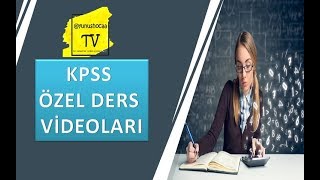#KPSS #ÖZEL DERS #VİDEOLARI DERS:1 - #TEMEL KAVRAMLAR- SEMBOLLER