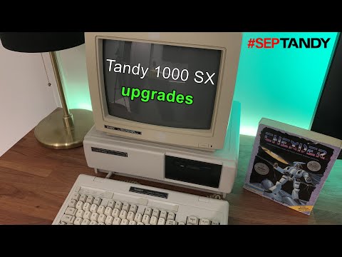 #SepTandy 2023: Tandy 1000 SX upgrades
