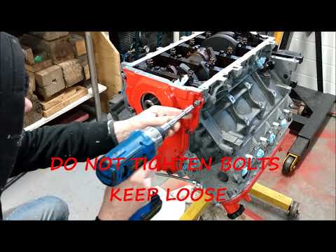 COMPLETE LS TIMING COVER AND SEAL INSTALL