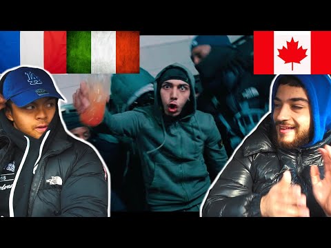 CANADIANS REACT TO ITALIAN/FRENCH DRILL - KETA feat. SACKY X KODES – NIK OMMOK (Official Video)