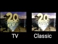 20th Century Fox Home Intertainment Comparison TV VS Classic