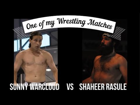 One of my Wrestling Matches Sunny Warcloud vs Shaheer Rasule
