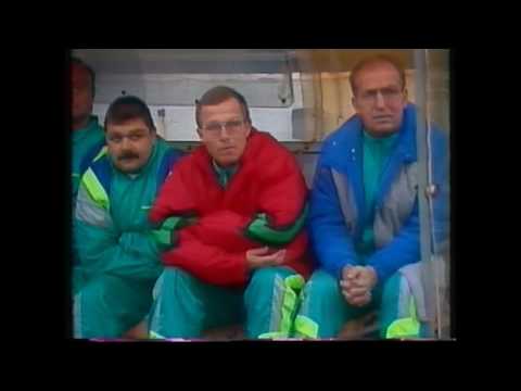 Hallescher FC : Chemnitzer FC 1:1 2. Liga 1990 Kurt-Wabbel Stadion
