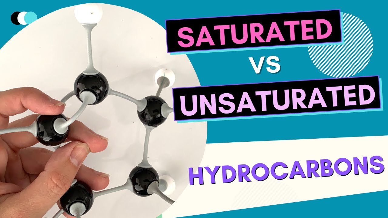 Saturated vs unsaturated hydrocarbons