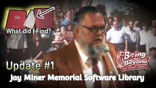 Update 1: Jay Miner Memorial Software Library now on display + Fun Jay Miner & Dave Needle Footage!