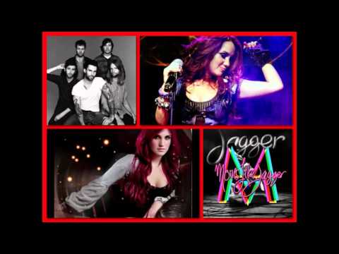 DULCE MARIA VS MAROON 5 MASHUP (INEVITABLE MOVES LIKE JAGGER)