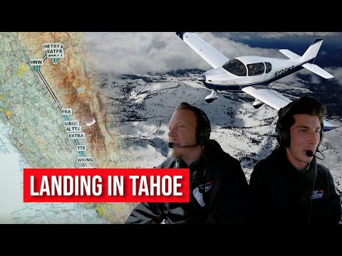 Mountain Flying: Sling TSi Adventure to Lake Tahoe