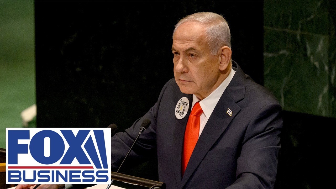 Israeli Prime Minister Benjamin Netanyahu addresses UNGA