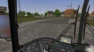 preview picture of video 'Let`s Play Omsi bus Simulator Freie Fahrt #002'