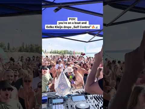 Eelke Kleijn bringing the heat with “Self Control” vs Lee Cabrera🛥️🔥#nudisco #discohouse #house