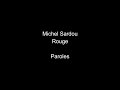 Michel Sardou-Rouge-paroles