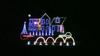 2013 We Wish you a Merry Christmas Auld Lang Syne Duane Brown Family Animated Christmas Light Show
