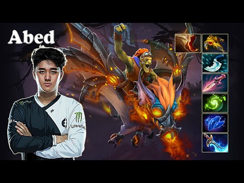 Abed - Batrider Midlane | Dota 2 7.32 Gameplay