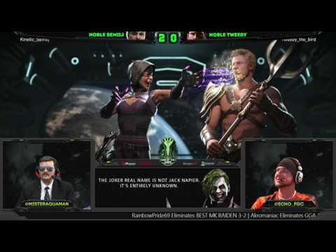 INJUSTICE 2 | SEMIJ VS. TWEEDY | TOURNAMENT WOTG