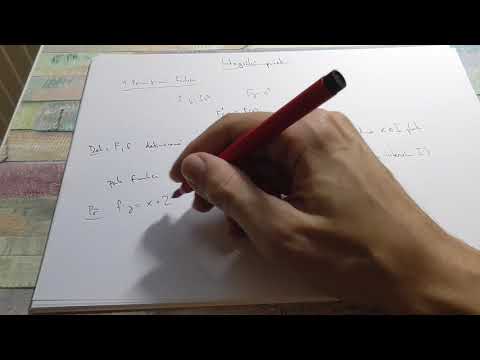 Integrální počet 1 - pojem primitivní funkce