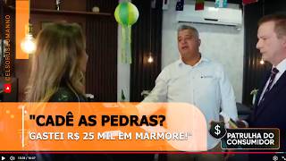 🚨 "Cadê as pedras? Gastei R$ 25 mil em mármore!"
