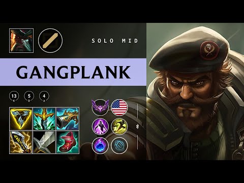 Gangplank Mid vs Viktor - NA Master Patch 25.24