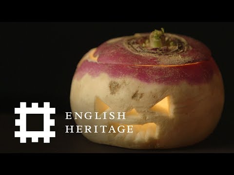 如何雕刻萬聖節蘿蔔 (How To Carve A Halloween Turnip)