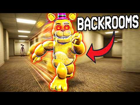 FREDBEAR, BUT WE ARE IN THE BACKROOMS (FNAF x BACKROOMS)